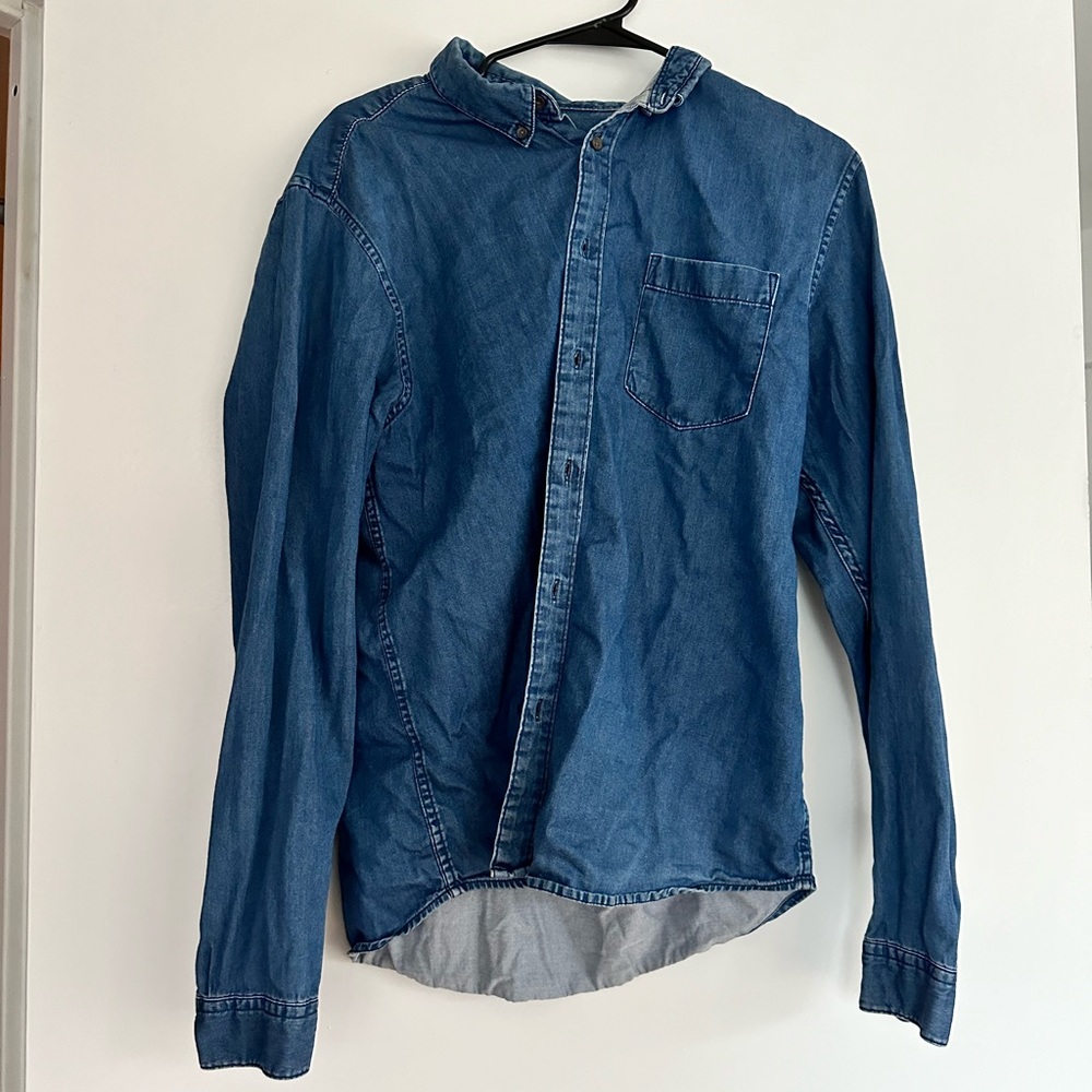 Cedar Wood State Denim Button Down
